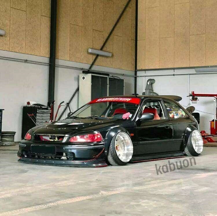 S*1様 【希少】HONDA EK シビック ワイドフェンダー ダクト付き EK m1748765093c_1.jpg