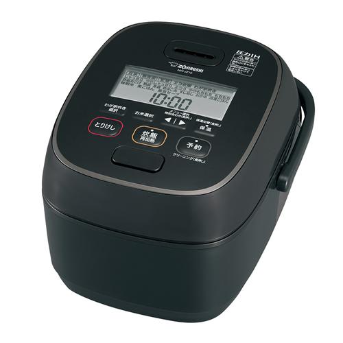 NW-JZ10-BA 象印 ZOJIRUSHI 炊飯器 圧力IH炊飯ジャー 極め炊き 5.5合 大火力 お手入れ簡単 多機能 高性能 省エネ 節電 ブラック