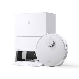 DLX23 エコバックス ECOVACS DEEBOT T20 OMNI 掃除機 水拭き両用 お掃除ロボ 自動掃除機 高性能 自動ゴミ収集 ホワイト/シルバー
