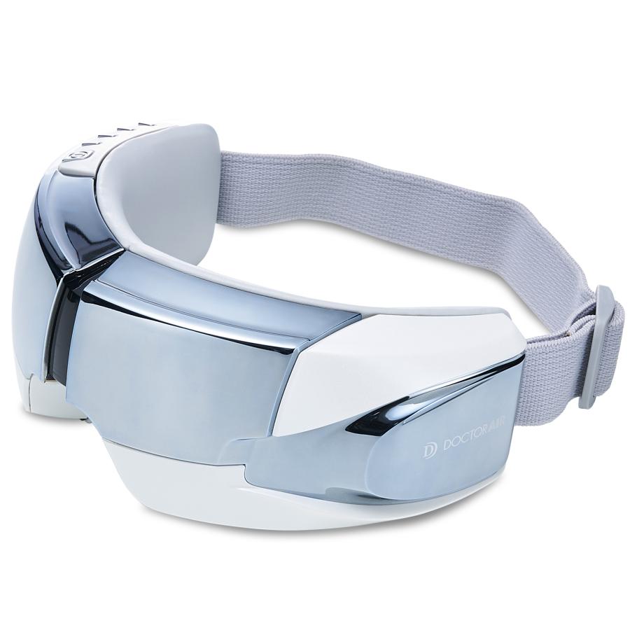 REM-04-WH ドクターエア DOCTORAIR 3Dアイマジック アイマッサージャー 温熱 エア加圧 振動 Bluetooth搭載 ホワイト
