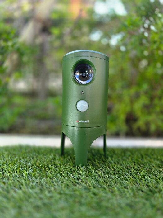 電源いらず　ソーラー猫しっし