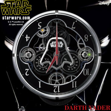 【電波 からくり 掛 時計 スター・ウォーズ ダースベイダー】 KARAKURI CLOCK 4MN533MC02 STAR WARS スター・ウォーズ ダースベイダー Darth Vader 電波時計 からくり 【お取り寄せ】 【20%OFF】【Disneyzone】 【景品 ギフト お中元】【新生活 応援】