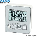 カシオ 電波 デジタル 時計 DQD-805J-8JF CASIO めざまし 温度 湿度 電子音 アラーム スヌーズ LED ライト クロック 【ギフトラッピン...