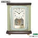電波 置 時計 セイコー BY245M 回転飾り スイープ オニキス SEIKO 【ギフトラッピング対応】【お取り寄せ】