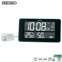 電波 デジタル 時計 セイコー DL217W SEIKO C3MONO シースリーモノ カレンダー 温度 湿度 快適環境NAVI 掛 置 兼用 【お取り寄せ】【...