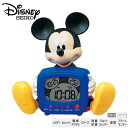 【8/1限定 ポイント最大20倍☆複数購入&エントリー】ディズニー Disney デジタル クロック 時計 FD485A ミッキーマウス 掛 時計 インテリア ...