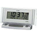 【11/1限定 ポイント最大20倍☆複数購入&エントリー】電波 デジタル 音声 時計 8RZ102-019 音声 電子音 ダブル アラーム スヌーズ 音量調節 残照 ライト 温度 カレンダー シチズン CITIZEN 【お取り寄せ】