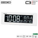 電波 LED デジタル 時計 セイコー SEIKO DL305W 電波クロック デジタル 目覚まし 時計 LED 温度 湿度 カレンダー USBポート 【ギフト...
