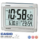 【電波 置時計 温度 湿度 めざまし】 カシオ DQL-130NJ-8JF CASIO カレンダー 温度 湿度 【ギフトラッピング対応】【お取り寄せ】
