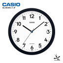電波 掛時計 カシオ CASIO IQ-860NJ-1JF クロック スタンダード LEDライト 秒針停止機能 【ギフトラッピング対応】【お取り寄せ】