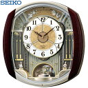 電波 からくり 時計 壁掛け 掛け時計 電波掛時計 RE564H セイコー SEIKO ウエーブシンフォニー メロディ 