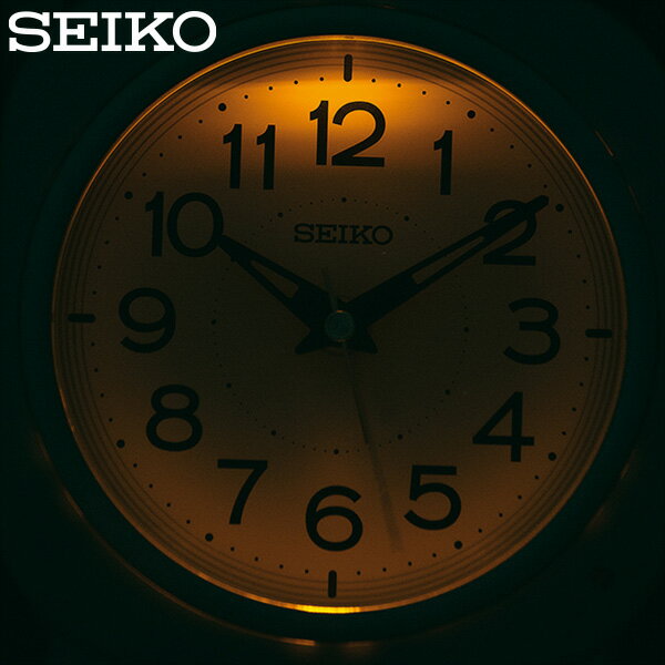 めざまし 時計 電子音 KR519W セイコークロック SEIKO 目覚まし時計 電子音アラーム 自動点灯タイプ ライト スヌーズ 【お取り寄せ】 [2]
