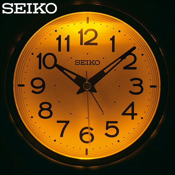 めざまし 時計 電子音 KR519W セイコークロック SEIKO 目覚まし時計 電子音アラーム 自動点灯タイプ ライト スヌーズ 【お取り寄せ】 [3]