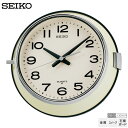 掛け 時計 おしゃれ 連続秒針 KX816W セイコー SEIKO バス時計 おしゃれ スイープ 防塵型 掛け時計 【ギフトラッピング対応】