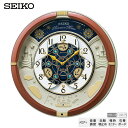 からくり 掛 時計 RE601B スワロフスキー クオーツ トリプルセレクション メロディ セイコー SEIKO 【お取り寄せ】【ギフトラッピング対応】【新生活 応援】【正規品】 1