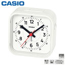 カシオ めざまし 時計 TQ-169-7JF CASIO アナログ 電子音 アラーム スヌーズ ミニ ライト クオーツ クロック [プレゼント ギフト 贈り物 ...