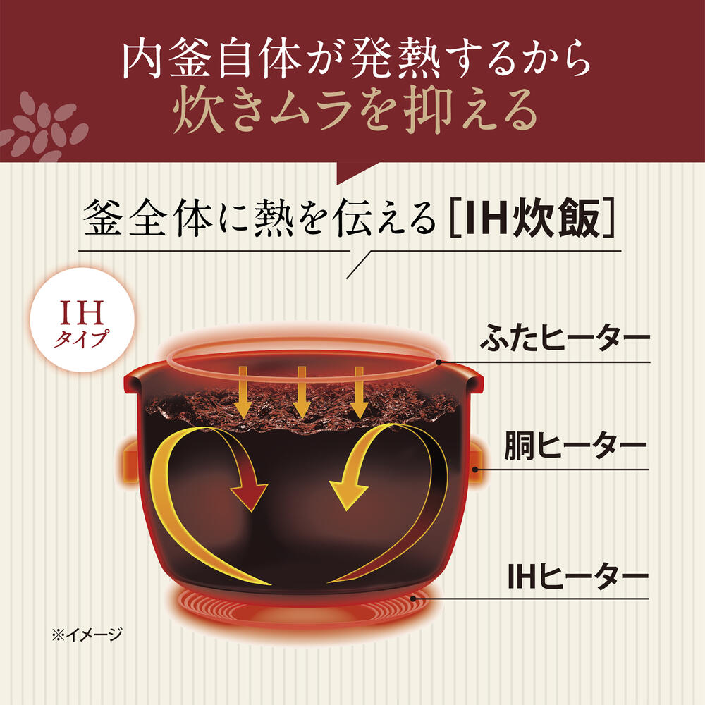 象印 炊飯器 5合炊き IH炊飯ジャー 極め炊...の紹介画像3