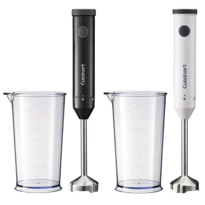 Cuisinart HB-202BKJ ブラック クイジナート スリム＆ライト ハンドブレンダー（800ml）軽量×スピーディーで毎日使いやすい・軽さと握りやすいスリムボディ【ギフトラッピング対応】【お取り寄せ】