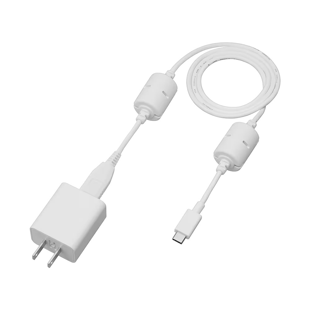 カデココ(家電とギフトの専門店)のカシオ 電子辞書 EX-word 純正 USB-ACアダプター Type-C XD-SAシリーズ対応 AD-XA06J【お祝い プレゼント】｜アングル2