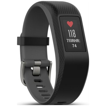 【取説★印刷サービス】 GPS搭載 ガーミン GARMIN vivosport Slate Lサイズ (010-01789-72) アクティビティトラッカー フィットネス ランニング サイクリング V02Max測定 GPS 心拍計 睡眠計 スポーツウォッチ メール通知機能 天気情報 腕時計 【国内正規品】【送料無料】