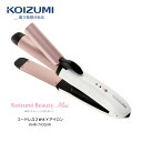 コイズミ ヘアアイロン コードレス 充電式 カール ストレート 海外対応 Koizumi Beauty mini KHR-7430/W ホワイト