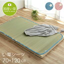 日本製 い草 い草シーツ 子供用 お昼寝 シンプル 星柄 約70×120cm