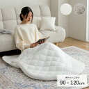 ポケットこたつ イケヒコ ラピアス 防寒具 ごろ寝 おひとり様 韓国インテリア 90×120cm カラー 2色展開 スノーホワイト パールグレー【メーカー倉庫よ...