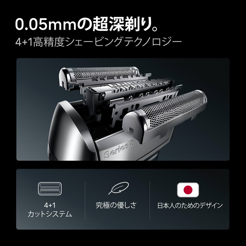 ブラウン シェーバー シリーズ8 メンズシェー...の紹介画像3