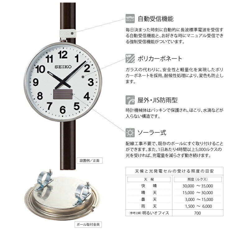 セイコー SEIKO システム 電波 アナログ...の紹介画像3