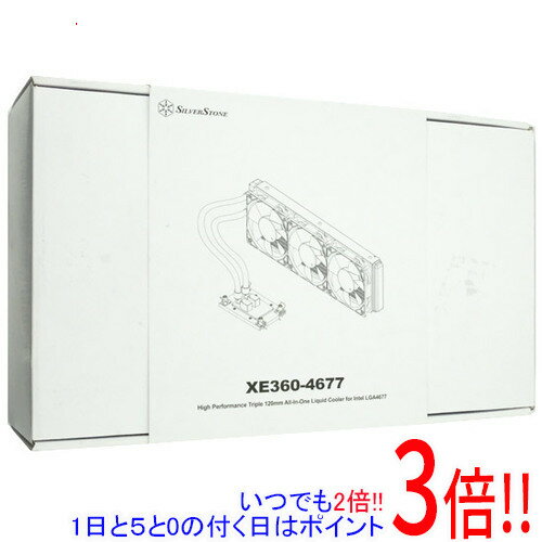 【1日と5.0のつく日、18日はポイント3倍！】SILVERSTONE製 CPUクーラー SST-XE360-4677