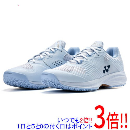 【1日と5.0のつく日、18日はポイント3倍！】YONEX(ヨネックス) 23.0cm テニスシューズ パワークッションソニケージMGC SHTSCMG ペールブルー