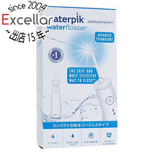 口腔洗浄器 【いつでも2倍！5．0のつく日は3倍！1日も18日も3倍！】Waterpik 口腔洗浄器 コードレス セレクト WF-10J010 クラシックホワイト