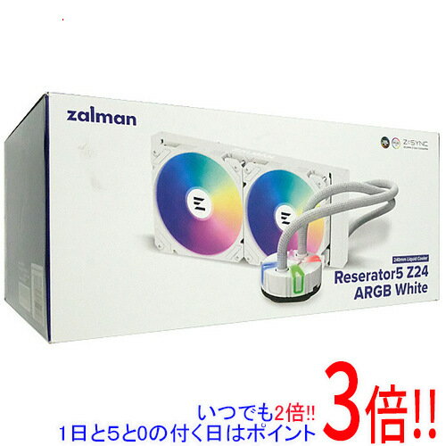 【1日と5.0のつく日、18日はポイント3倍！】ZALMAN製 CPUクーラー Reserator5 Z24 White