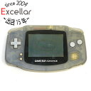 【中古】任天堂 ゲームボーイアドバンス ミルキーブルー 本体・液晶画面いたみ