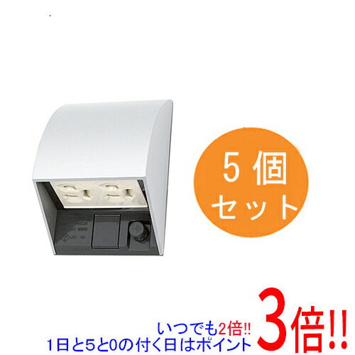 【新品(開封のみ・箱きず・やぶれ)】 Panasonic スマート接地防水ダブルコンセント...