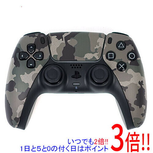 【1日と5.0のつく日、18日はポイント3倍!】【中古】SONY ワイヤレスコントローラー DualSense CFI-ZCT1J06 グレー カモフラージュ 本体いたみ 元箱あり 【1日と5.0のつく日、18日はポイント3倍!】【中古】SONY ワイヤレスコントローラー DualSense CFI-ZCT1J06 グレー カモフラージュ 本体いたみ 元箱あり