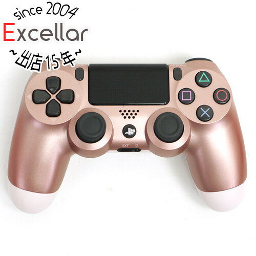 【いつでも2倍！5．0のつく日は3倍！1日も18日も3倍！】【中古】SONY ワイヤレスコントローラー DUALSHOCK 4 ローズ・ゴールド CUH-ZCT2J27 本体のみ