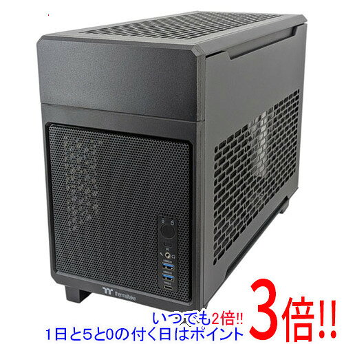 【新品(開封のみ)】 Thermaltake Mini-ITX PCケース TR100 Black CA-11A-00S1NN-J0 ブラック