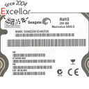 【いつでも2倍!5.0のつく日、18日は3倍!】【中古】SEAGATE ノート用HDD 2.5inch ST9250315AS 250G 9.5mm 500〜1...