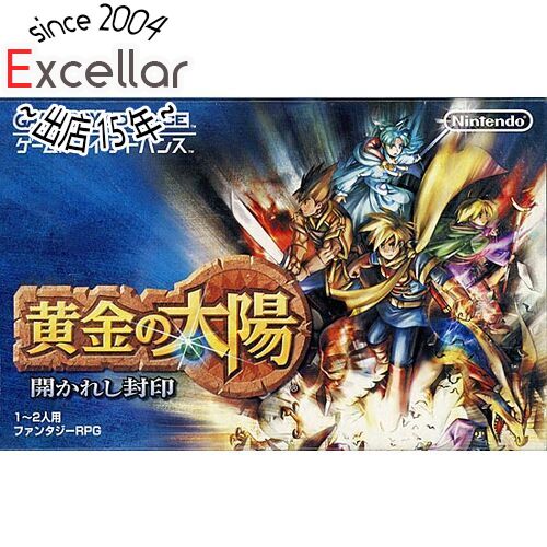 【いつでも2倍!5.0のつく日、18日は3倍!】【中古】黄金の太陽 開かれし封印 GBA 【いつでも2倍!5.0のつく日、18日は3倍!】【中古】黄金の太陽 開かれし封印 GBA