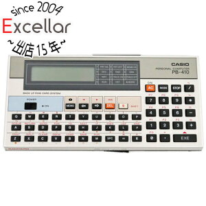 【いつでも2倍！5．0のつく日は3倍！1日も18日も3倍！】【中古】CASIO製 Pocket Computer(ポケットコンピューター) PB-410 本体のみ