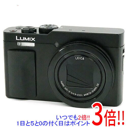 【1日と5.0のつく日、18日はポイント3倍！】【中古】Panasonic デジタルカメラ LUMIX DC-TZ99-K ブラック/2030万画素 美品(2)
