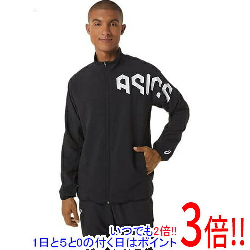 【1日と5.0のつく日、18日はポイント3倍！】asics アシックス Mサイズ HEXグラフィックドライウーブンジャケット 2031D826 パフォーマンスブラック