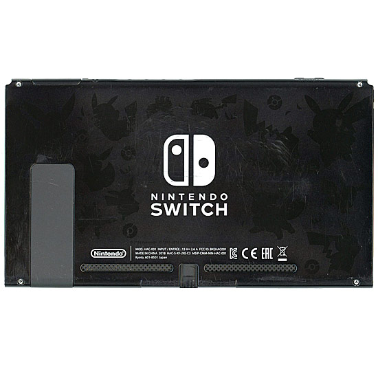 エクセラー2号館 楽天市場店の【中古】任天堂 Nintendo Switch ポケットモンスター Let’s Go！デザイン 本体のみ｜アングル2