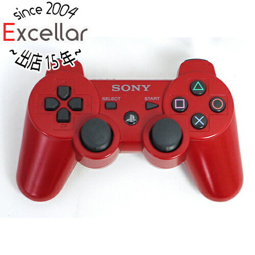 【いつでも2倍!5.0のつく日、18日は3倍!】【中古】SONY ワイヤレスコントローラ DUALSHOCK3 CECH-ZC2JA1 DR ディープ・レッド 本体のみ 【いつでも2倍!5.0のつく日、18日は3倍!】【中古】SONY ワイヤレスコントローラ DUALSHOCK3 CECH-ZC2JA1 DR ディープ・レッド 本体のみ