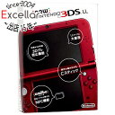 【中古】任天堂 Newニンテンドー3DS LL メタリックレッド 元箱あり