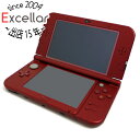 【中古】任天堂 Newニンテンドー3DS LL メタリックレッド