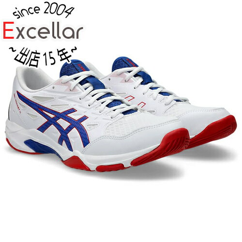 asics アシックス 23.5cm バレーボールシューズ GEL-ROCKET 11 1073A065 ホワイト/アシックスブルー asics アシックス 23.5cm バレーボールシューズ GEL-ROCKET 11 1073A065 ホワイト/アシックスブルー