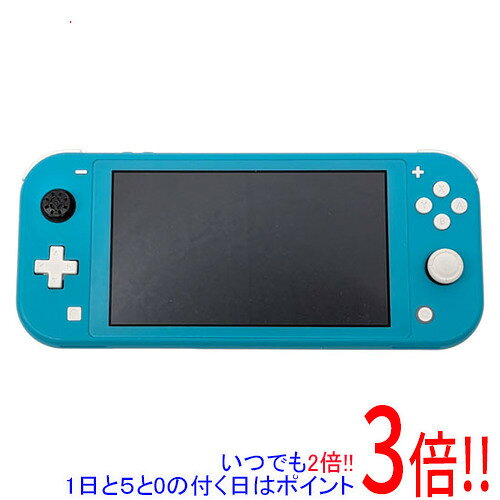 商品名【中古】任天堂 Nintendo Switch Lite(ニンテンドースイッチ ライト) HDH-S-BAZAA ターコイズ ゴムなし商品状態動作確認済みの中古品です。※左スティック部分のゴムがありません。※中古品ですので、傷、汚れ等ある場合がございます。ご理解の上、ご検討お願いします。型番HDH-S-BAZAA仕様[スペック]タイプ 携帯ゲーム機ストレージ容量 32GB入出力端子 USB Type-C端子 x1/ヘッドホンマイク端子×1/microSD・microSDHC・microSDXCメモリーカードx1ディスプレイサイズ 5.5インチオンライン対応 ○[サイズ・重量]サイズ 縦91.1mm×横208mm×厚さ13.9mm※最大の厚さは28.4mm重量 約275g[カラー]カラー ターコイズ付属品※画像のものがすべてです。ご確認後、ご検討お願いします。その他※掲載画像は代表画像です。実際の商品と細部が異なる場合がございますので、商品状態につきましては表記の内容をご確認ください。※返品についてはこちらをご覧ください。　