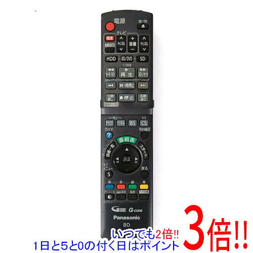 【中古】「非常に良い」パナソニック ビデオリモコン VEQ2146 パナソニック ビデオリモコン VEQ2146(中古品)の通販はau PAY